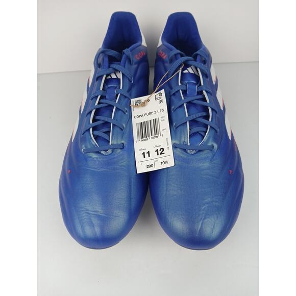 Adidas Copa Pure 2.1 FG Elite Blue Pearlized Soccer Cleats Men\'s 11 /Womens 12 main image 4